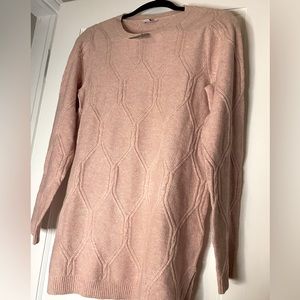 J Jill pink Tunic Sweater